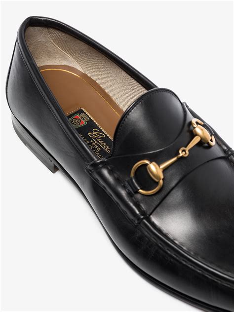 gucci roos|Black Gucci 1953 Horsebit Loafers for Men .